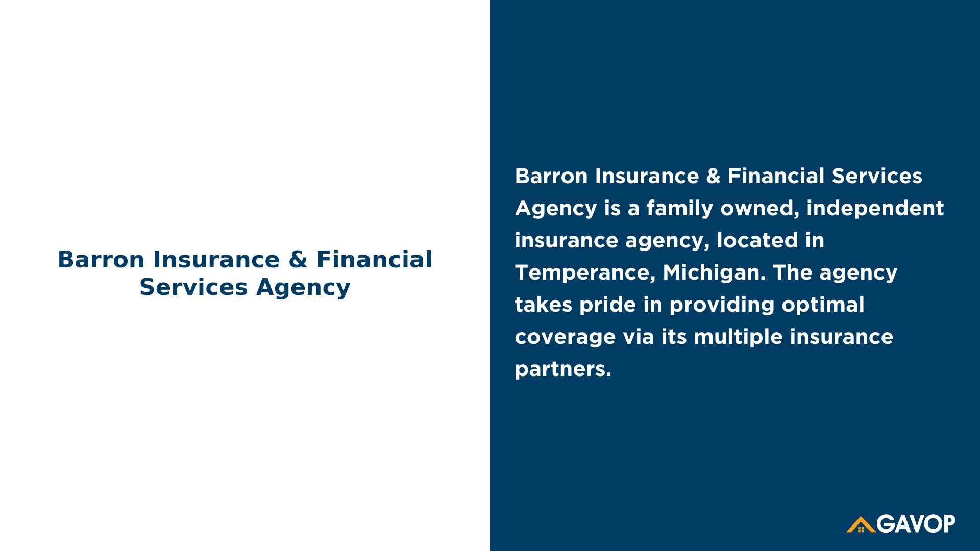 Barron Insurance & Financial Services Agency